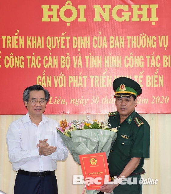 thanh hoa bac lieu dieu dong bo nhiem lanh dao moi