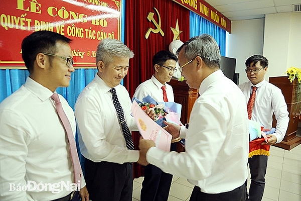 bo nhiem nhan su lanh dao moi tai thai nguyen nghe an dong nai