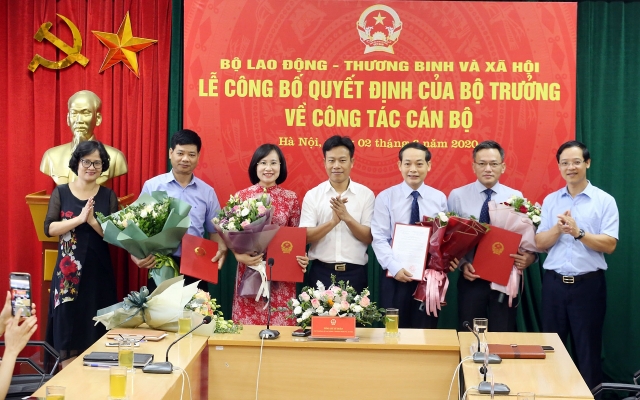 bo tai chinh bo lao dong thuong binh va xa hoi bo nhiem lanh dao moi