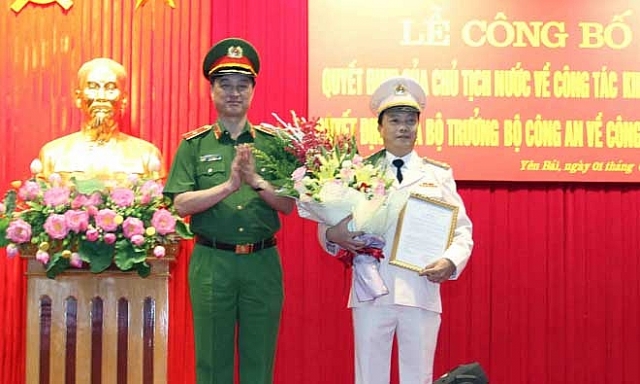 bo nhiem lanh dao moi cong an tinh quang ninh yen bai thai binh