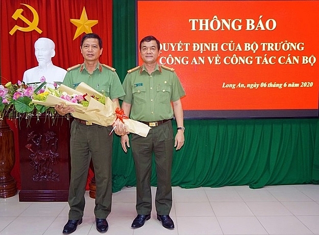 dieu dong bo nhiem lanh dao cong an quang binh long an kien giang
