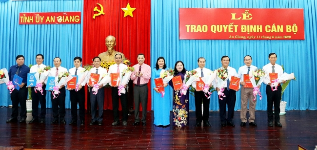 tin tuc nhan su bo nhiem lanh dao moi tai bac lieu an giang