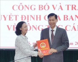 Ban Bí thư bổ nhiệm tân Phó Trưởng Ban Dân vận Trung ương