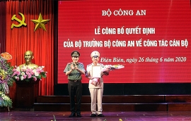 dieu dong bo nhiem lanh dao cong an tphcm long an an giang va dien bien