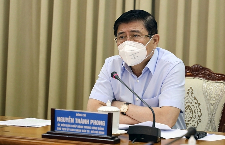 Chủ tịch UBND TP.HCM Nguyễn Thành Phong (Ảnh: TTBC TP.HCM)