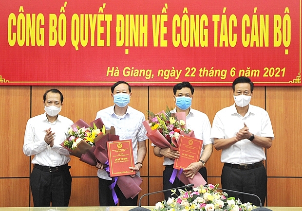 Loạt nhân sự mới được điều động, bổ nhiệm tại Nghệ An, Hà Giang