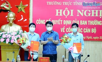 Bổ nhiệm nhân sự lãnh đạo mới tại Hải Phòng, Cần Thơ và Quảng Ngãi