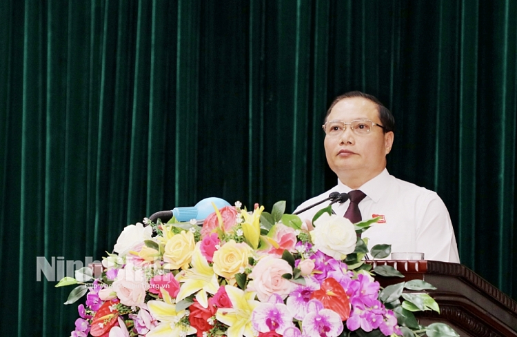 Ông Trần Hồng Quảng tái đắc cử Chủ tịch HĐND tỉnh Ninh Bình