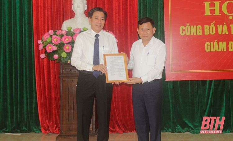 Ông Phạm Bá Oai nhận quyết định bổ nhiệm