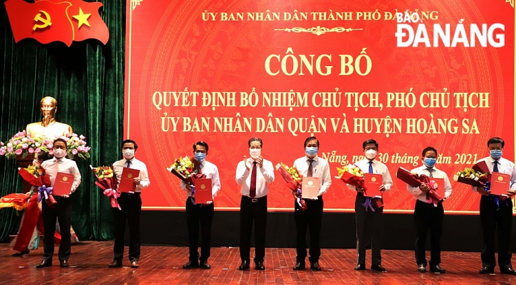 Đà Nẵng bổ nhiệm hàng loạt nhân sự, lãnh đạo mới