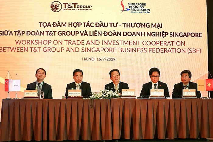 T&T Group trao đổi cơ hội hợp tác - đầu tư với Liên đoàn doanh nghiệp Singapore tap doan tt group trao doi co hoi hop tac dau tu voi lien doan doanh nghiep singapore