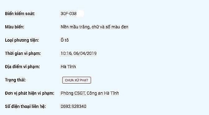 tu vu dinh phat cua csgt ha tinh chua quy dinh ro rang phat nguoi kho hieu qua