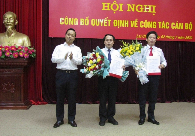 lai chau lao cai dieu dong bo nhiem tan lanh dao so