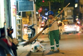 Hà Nội cơ bản dọn sạch rác trong nội thành vào hôm nay