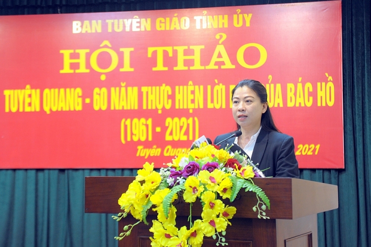Bà Lê Thị Kim Dung được bầu làm Chủ tịch HĐND tỉnh Tuyên Quang