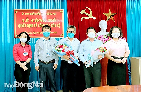 Ông Tạ Quang Trường và ông Phạm Minh Phước nhận quyết định