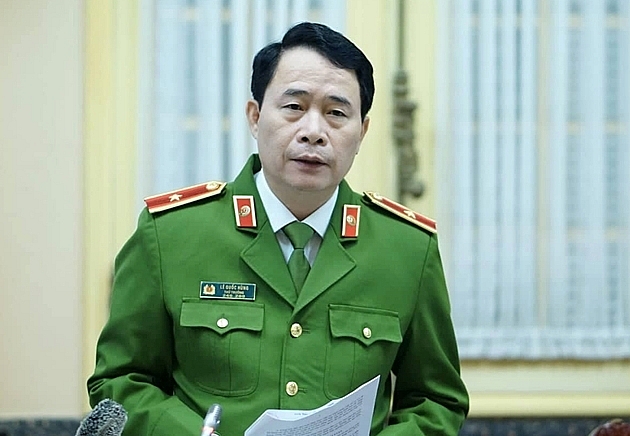 Thiếu tướng Lê Quốc Hùng, Thứ trưởng Bộ Công an (Ảnh: Báo Thanh tra)