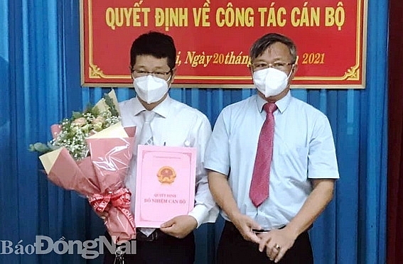 Ông Đỗ Đăng Bảo Linh nhận quyết định bổ nhiệm