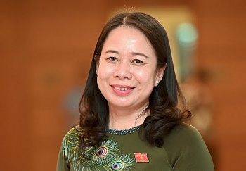 ba vo thi anh xuan tiep tuc duoc bau lam pho chu tich nuoc