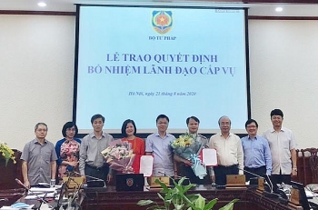 Bổ nhiệm lãnh đạo mới tại Bộ Nội vụ, Bộ Tư pháp