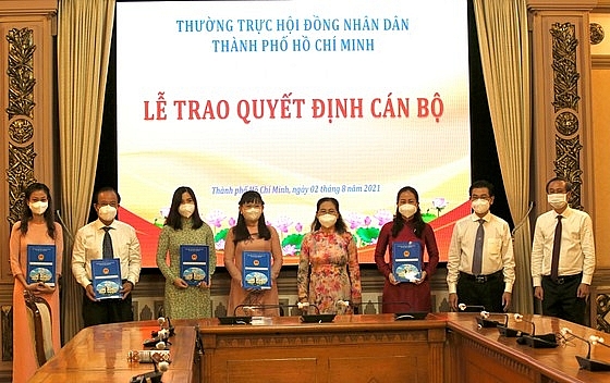 Đảng đoàn HĐND TP.HCM nhiệm kỳ 2021-2026 (Ảnh: SGGP)