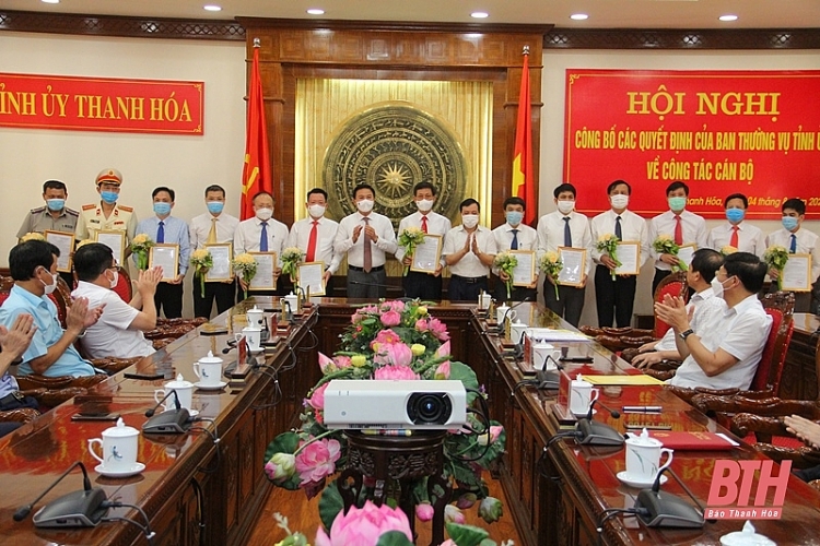Thanh Hóa điều động, bổ nhiệm nhiều nhân sự mới