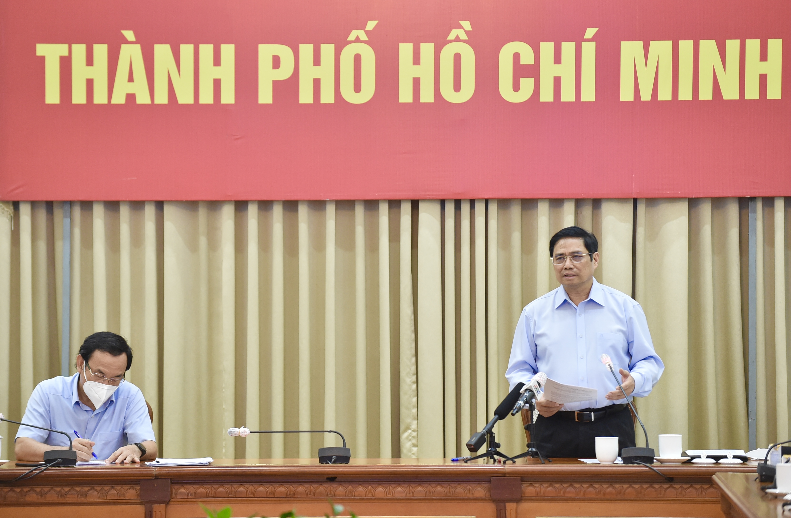 Thủ tướng yêu cầu củng cố vững chắc hơn, phát huy hiệu quả hơn 312 pháo đài chống dịch tại TPHCM