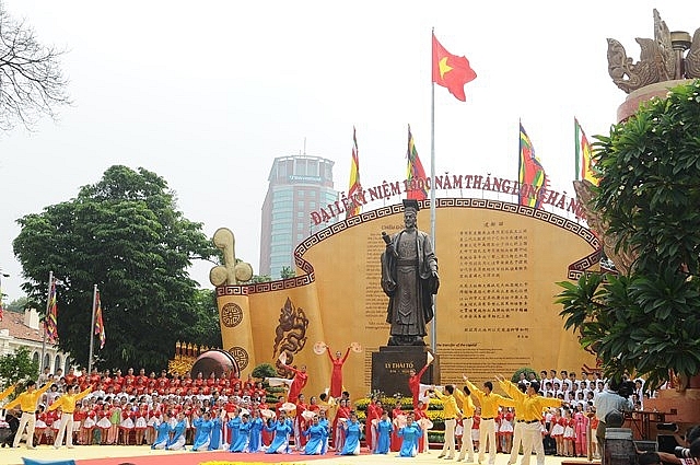 danh sach cac hoat dong ky niem 1010 nam thang long ha noi