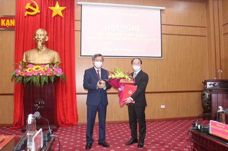 Phó Chánh Văn phòng Trung ương Đảng làm Phó Bí thư Tỉnh ủy Bắc Kạn