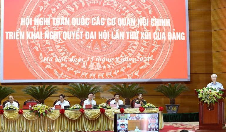 Cán bộ nội chính là “thanh bảo kiếm” sắc bén, “lá chắn” vững chắc bảo vệ đất nước