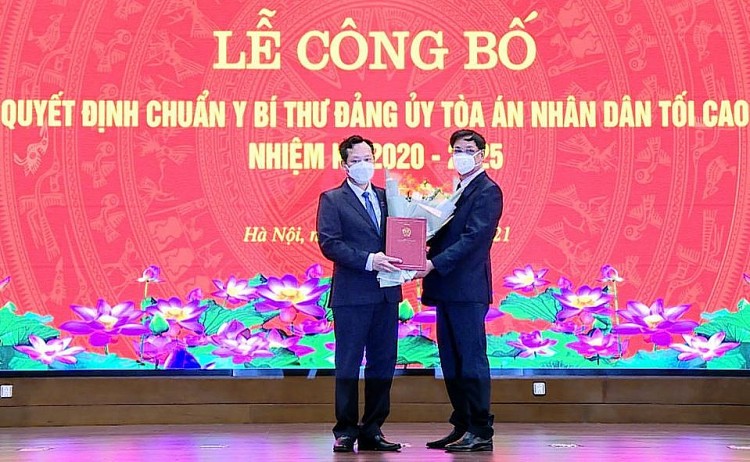 Bổ nhiệm nhân sự mới Ủy ban Thường vụ Quốc hội, TAND tối cao