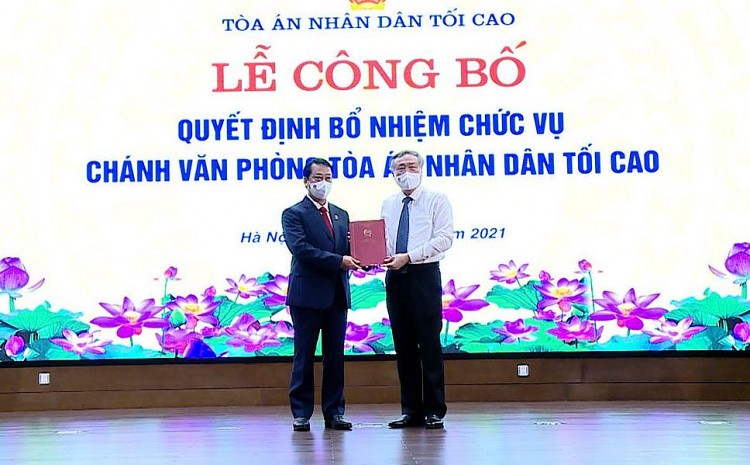 Bổ nhiệm nhân sự mới Ủy ban Thường vụ Quốc hội, TAND tối cao