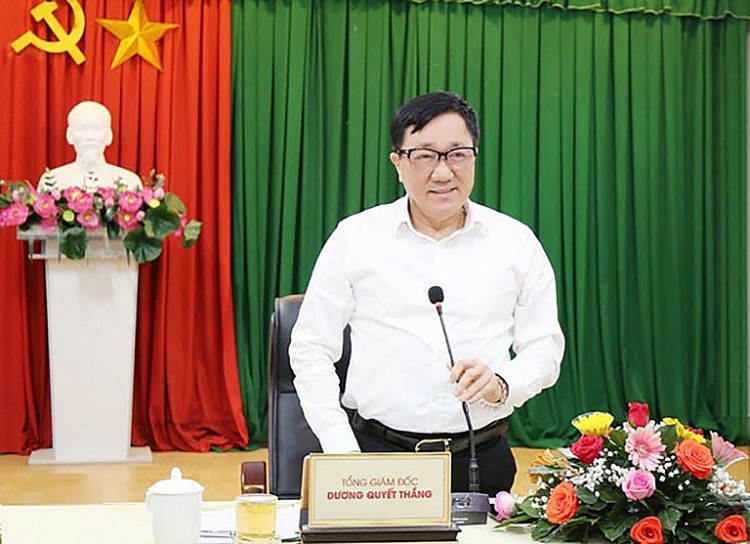 Ông Dương Quyết Thắng tiếp tục giữ chức vụ Tổng Giám đốc Ngân hàng Chính sách xã hội (Ảnh: VGP)