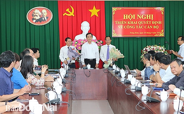 ban bi thu kien toan nhan su lanh dao moi tai dia phuong