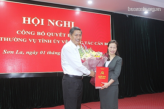 son la thai binh phu yen kien toan nhan su bo nhiem lanh dao moi