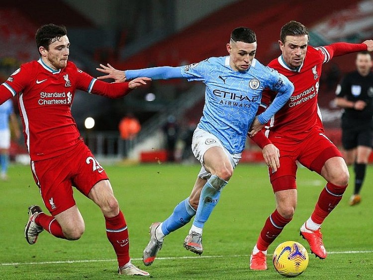 Liverpool vs Man City sẽ phân định thắng thua để tranh ngôi đầu bảng