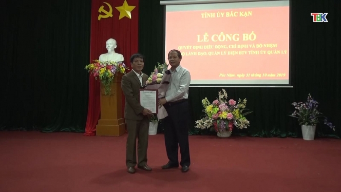 Lãnh đạo mới ở Thái Bình, Nam Định, Bắc Kạn thai binh nam dinh bac kan co nhan su moi