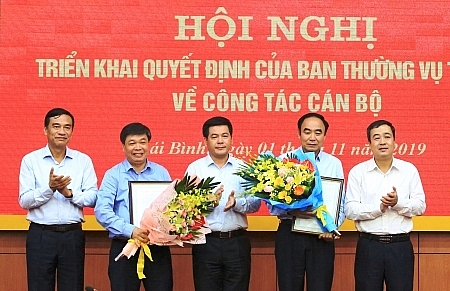 Lãnh đạo mới ở Thái Bình, Nam Định, Bắc Kạn thai binh nam dinh bac kan co nhan su moi