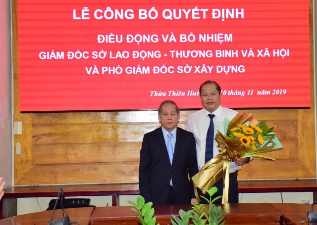 Thừa Thiên - Huế, Nghệ An có nhân sự, lãnh đạo mới thua thien hue nghe an co nhan su lanh dao moi