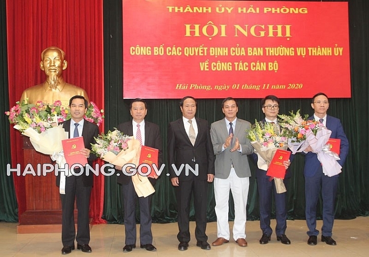 Hải Phòng, Quảng Ninh, Thanh Hóa kiện toàn nhân sự, bổ nhiệm lãnh đạo mới