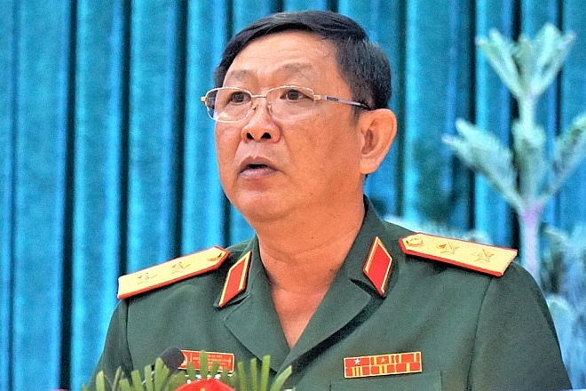 Trung tướng Huỳnh Chiến Thắng (Ảnh: Thành ủy Cần Thơ)