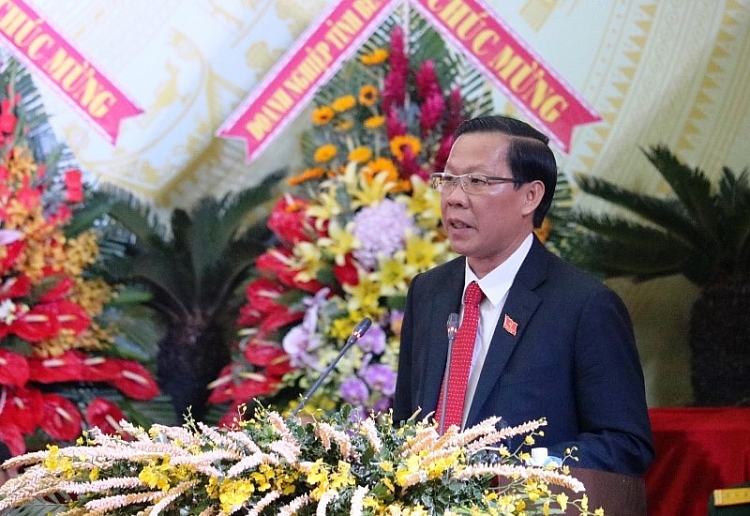 Ông Phan Văn Mãi được chuẩn y giữ chức Bí thư Tỉnh ủy Bến Tre (Ảnh: Nhân Dân)