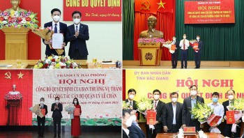 hai phong bac giang va ha tinh bo nhiem nhan su lanh dao moi