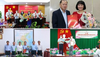 Loạt nhân sự mới được bổ nhiệm tại Khánh Hòa, Bình Dương, Đồng Tháp