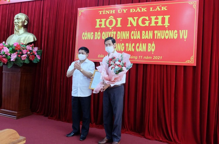 Tin điều động, bổ nhiệm nhân sự mới tại Bắc Giang, Đắk Lắk