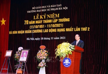 Chủ tịch nước Nguyễn Xuân Phúc: ‘Chúng ta sẽ có nhiều trò giỏi khi có nhiều thầy giỏi’