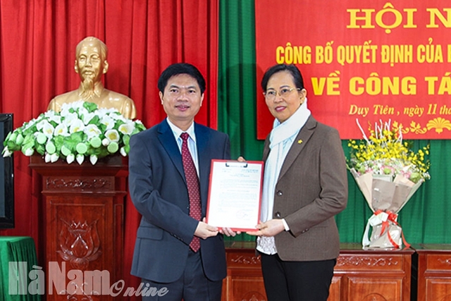 tin nhan su lanh dao moi o ha nam yen bai