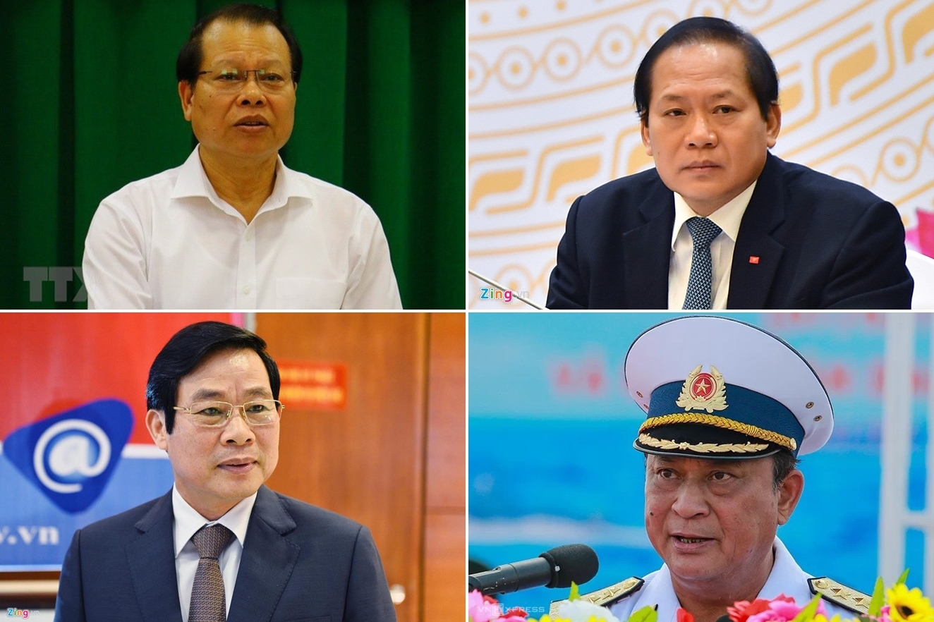 Lãnh đạo cấp cao bị kỷ luật năm 2019: Từ khiển trách, cảnh cáo tới vòng lao lý