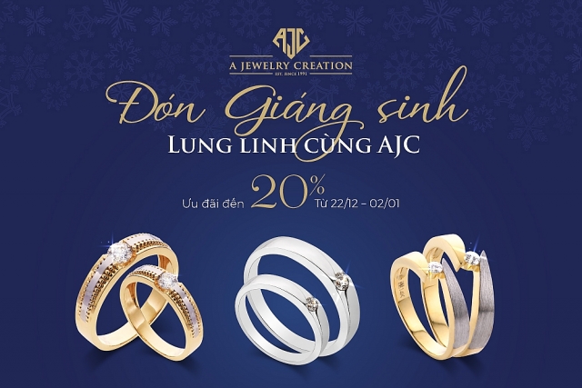 Lung linh tỏa sáng cùng trang sức AJC, nhận ngay ưu đãi mùa Lễ hội lung linh toa sang cung trang suc ajc nhan ngay uu dai mua le hoi