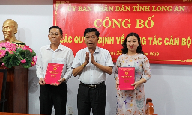Lãnh đạo mới tại Long An, Quảng Ngãi tin nhan su lanh dao moi tai long an quang ngai